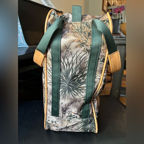 Jon Hart Cactus Print Boot Bag with Green Accents - Picture 4 of 6